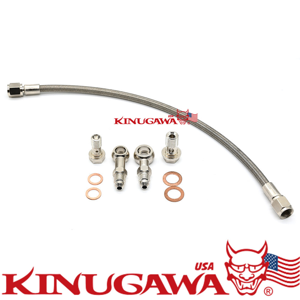 Turbo Oil Feed Line For SUZUKI Wagon R Jimny R with Hitachi HT06 IHI RHF3 VZ53