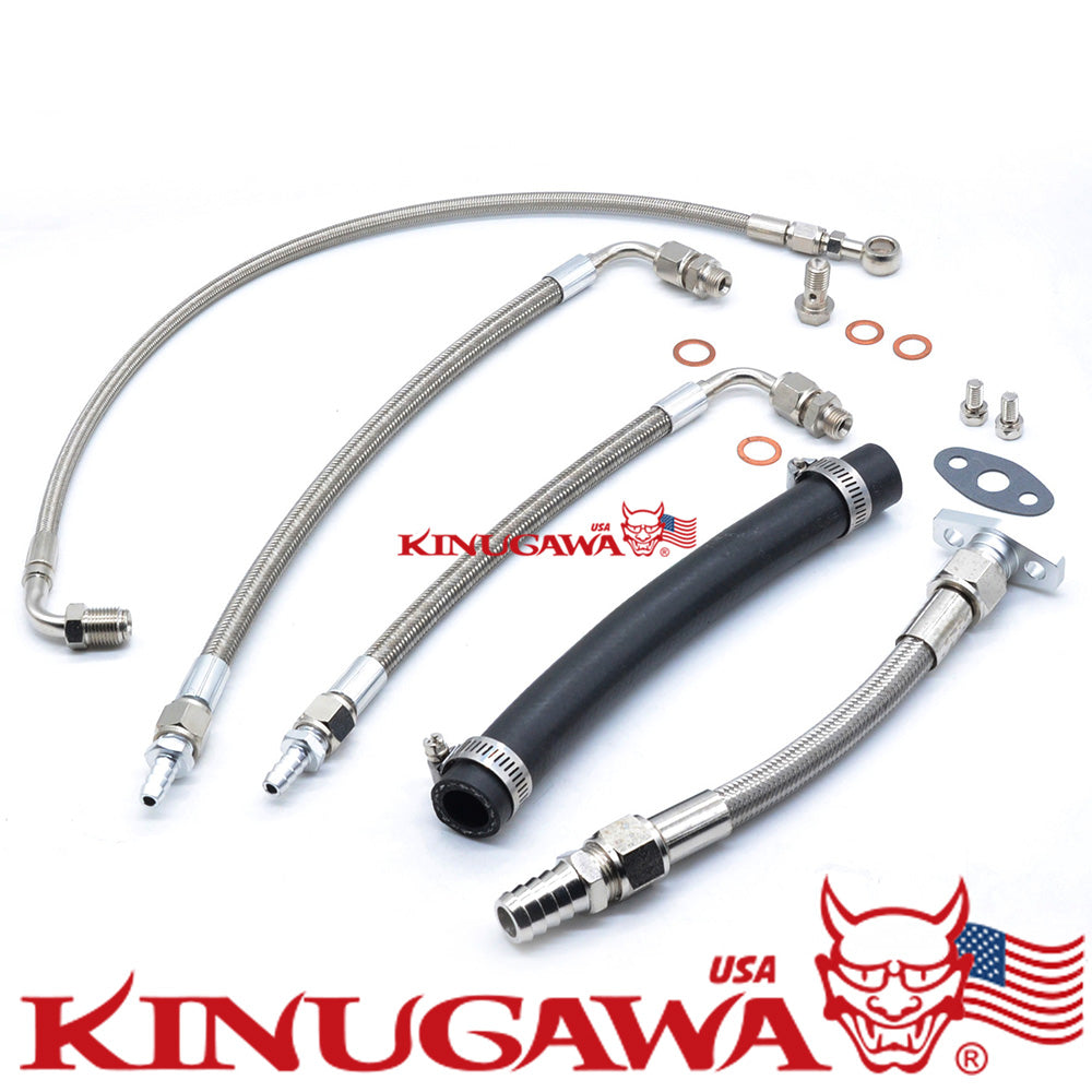 Turbo Oil / Water line Kit Dodge Neon SRT-4 PT TD05HR Mopar Stage 3