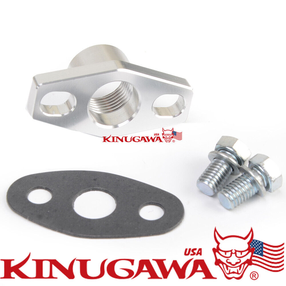 Alumimum Turbo Oil Return Flange T25 T28 GT25 GT28 GT30 GT35 GTX28 /BW EFR Turbo