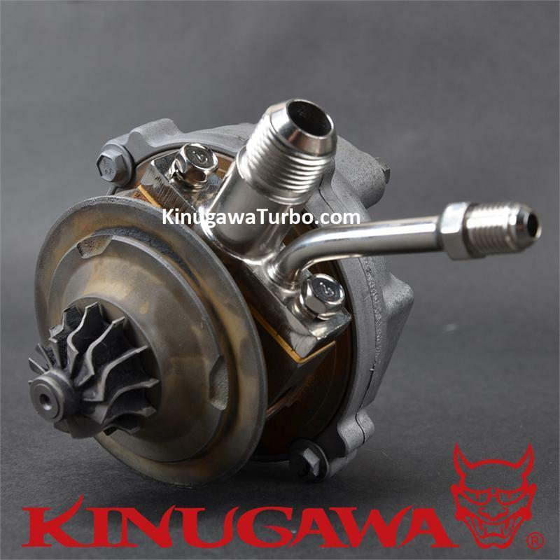 Turbo Oil Feed & Return Flange Garrett GT12 GT1241 4AN Feed / 8AN Return