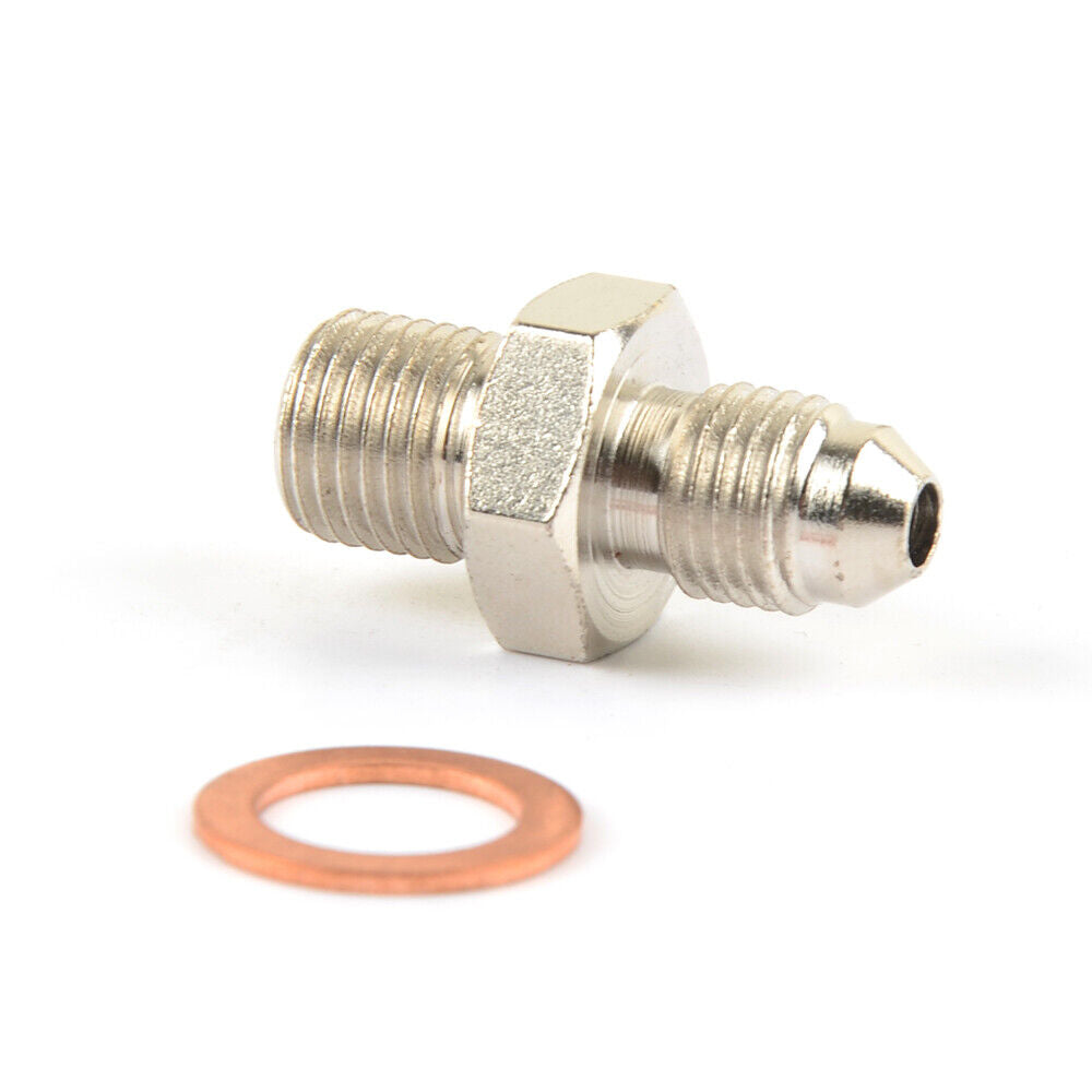 Turbo Oil Feed Adapter Fitting M12x1.25 mm 1.0mm hole For Stock RB20 RB25 Turbo