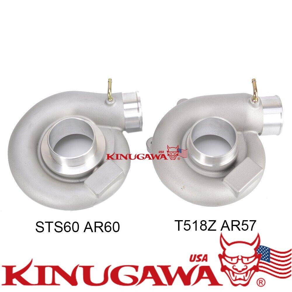 Kinugawa 2.4" Garrett A/R .60 GTX3076R Gen2 Turbo Compressor Housing For Subaru