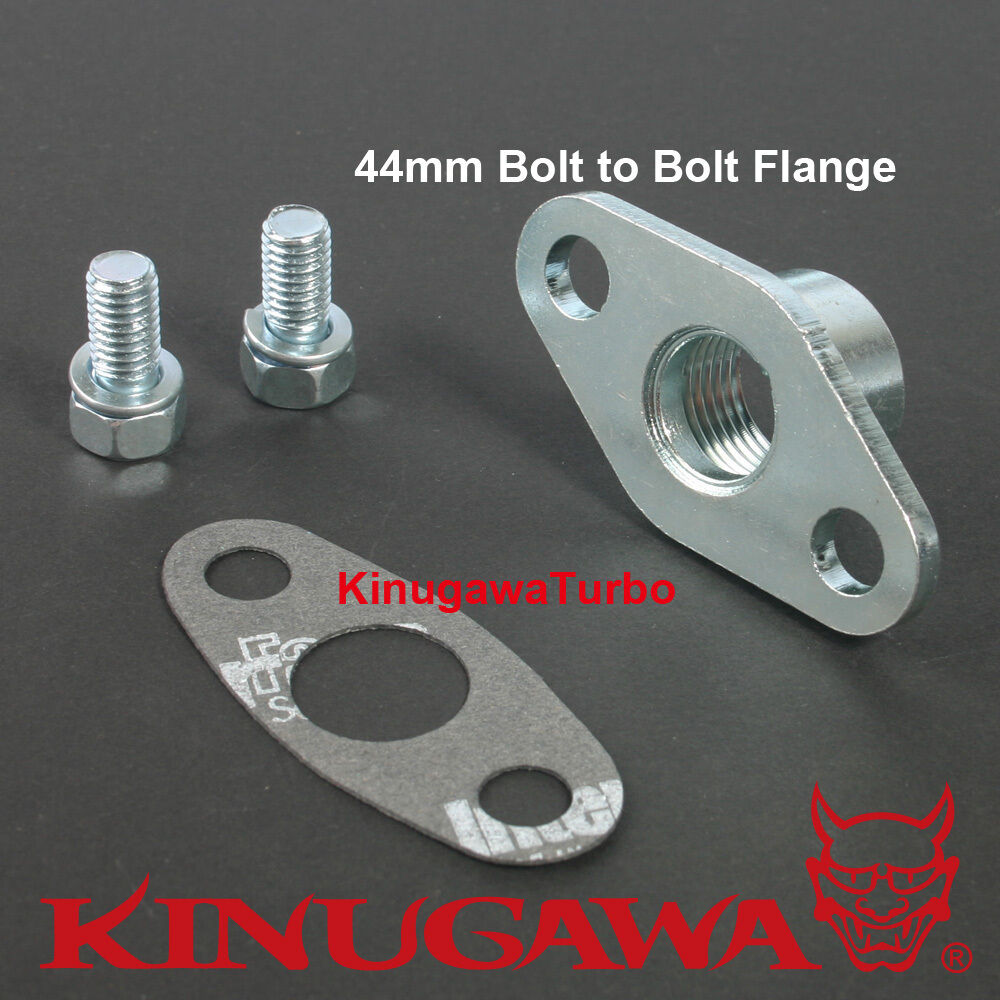 Turbo Oil Return Flange Garrett T2 T25 T28 1/2" Female (44mm Bolt to Bolt )