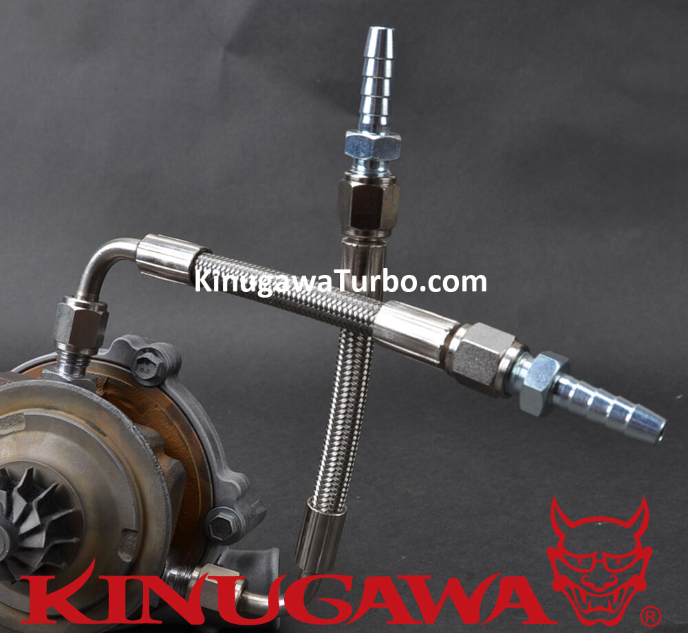 Turbo Water Feed & Return Line Kit Garrett GT12 GT1241