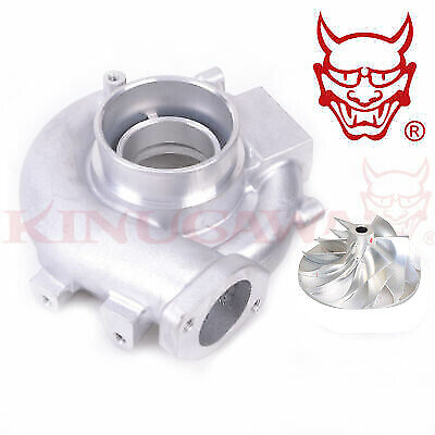 Anti Surge Turbo Compressor Housing + 25G 6+6 Blade Billet wheel EVO 9 3" inlet