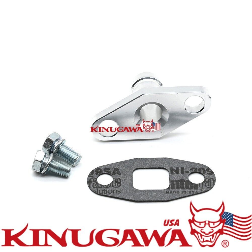 Turbo Oil Drain / Return Pipe Kit GT GT32 GT40 GT42 T3 T4 TB03 T04B 20mm Barb