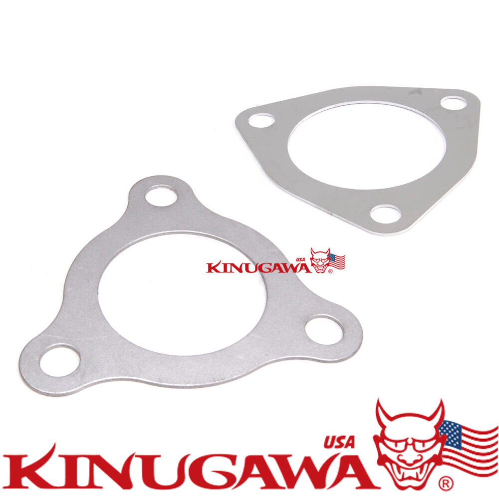Turbo Inlet & Outlet Gakset For Mitsubishi 4D56T L200 L300 with 3 bolts outlet