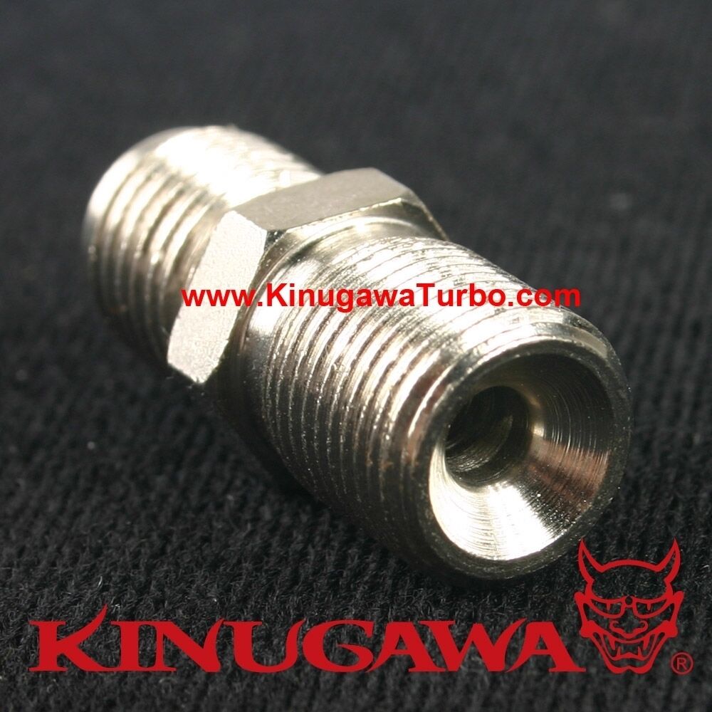 Adapter Fitting M12x1.0 mm to -4 AN Steel / Fuel Coolant / CA180DET Engine side