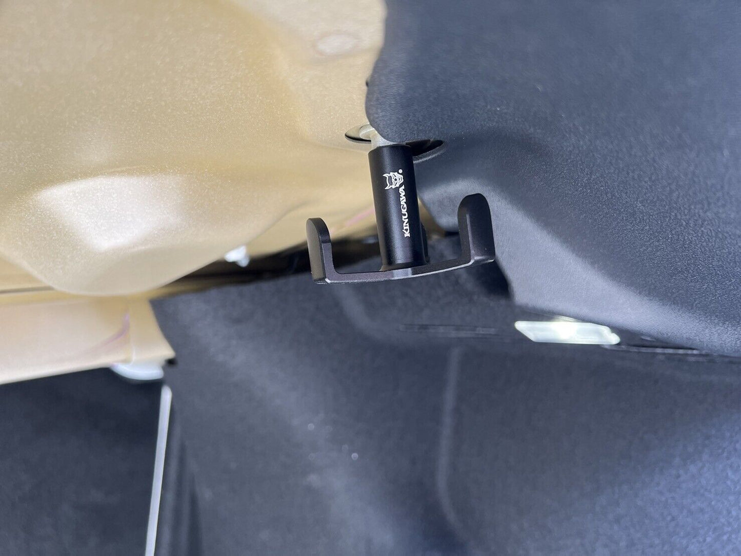 Kinugawa 6061 Forged Aluminum Trunk Grocery Bag Hook Hanger For Tesla Model 3