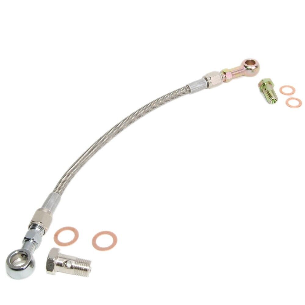 Turbo Oil Feed Line Kit For VOLVO 850 S70 C70 N2P23HT w/ TD04HL 15G 16T 19T 20T