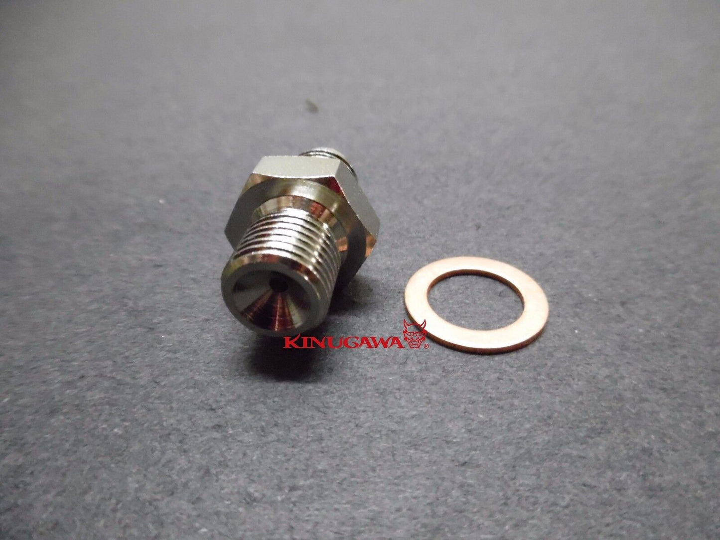Adapter Fitting M10x1.5 w/1.0mm Hole for SUBARU IHI VF22 VF34 VF35 Turbo OilFeed