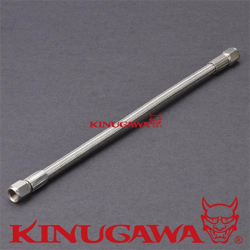 Straight - Straight Braided Steel PTFE Teflon Hose 1/4" 4AN to 4AN 29" Long