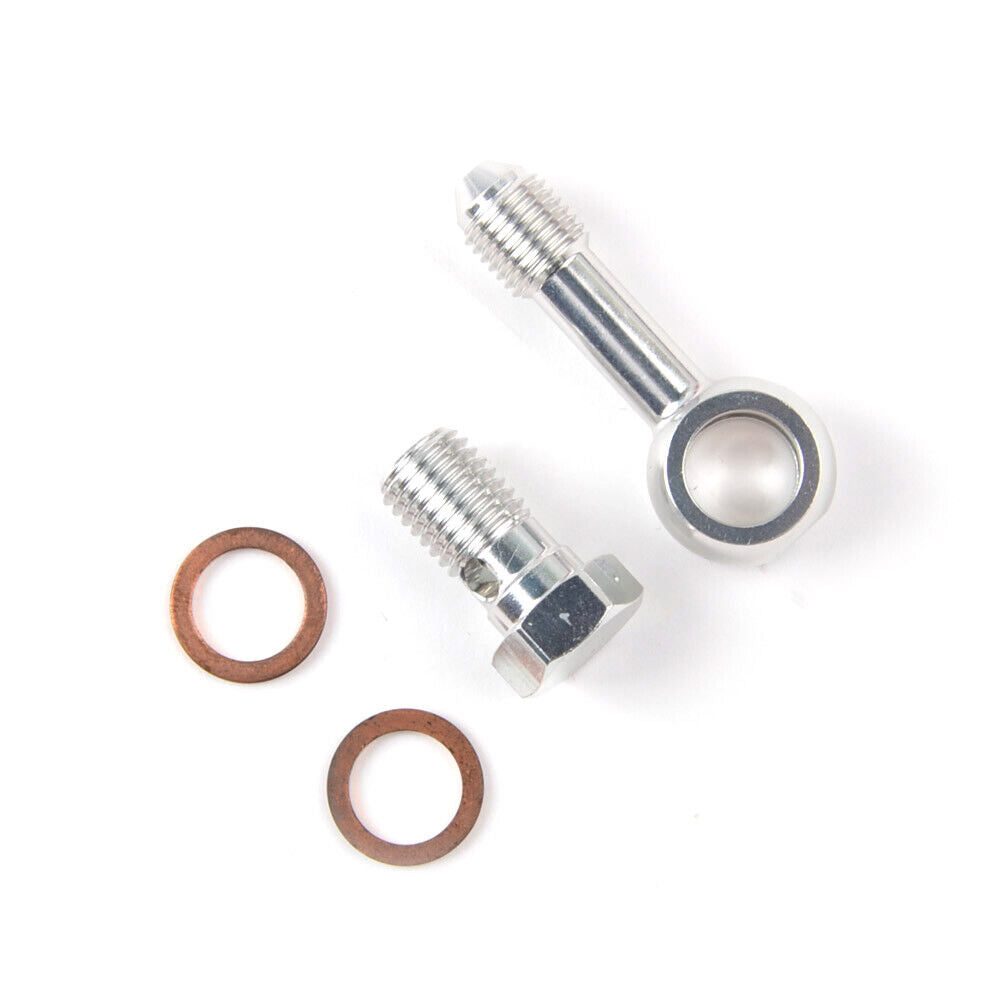 Banjo Bolt Kit / Fittings M10 x 1.0 to 3AN -3 AN3 / 7075 Banjo Adapter