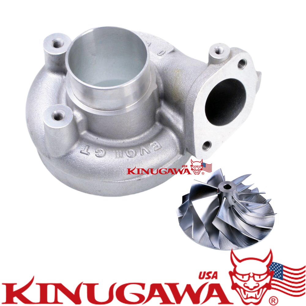 Turbo Compressor Housing TD05H + Wheel 20G DSM 1G EVO 3 w/ 7+7 Billet wheel