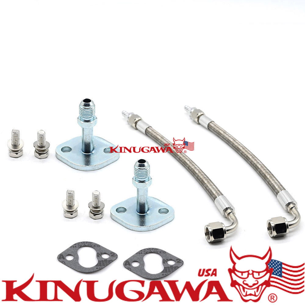 Turbo Water Coolant Line Kit for TOYOTA CT9 CT12 CT20 CT26 4AN