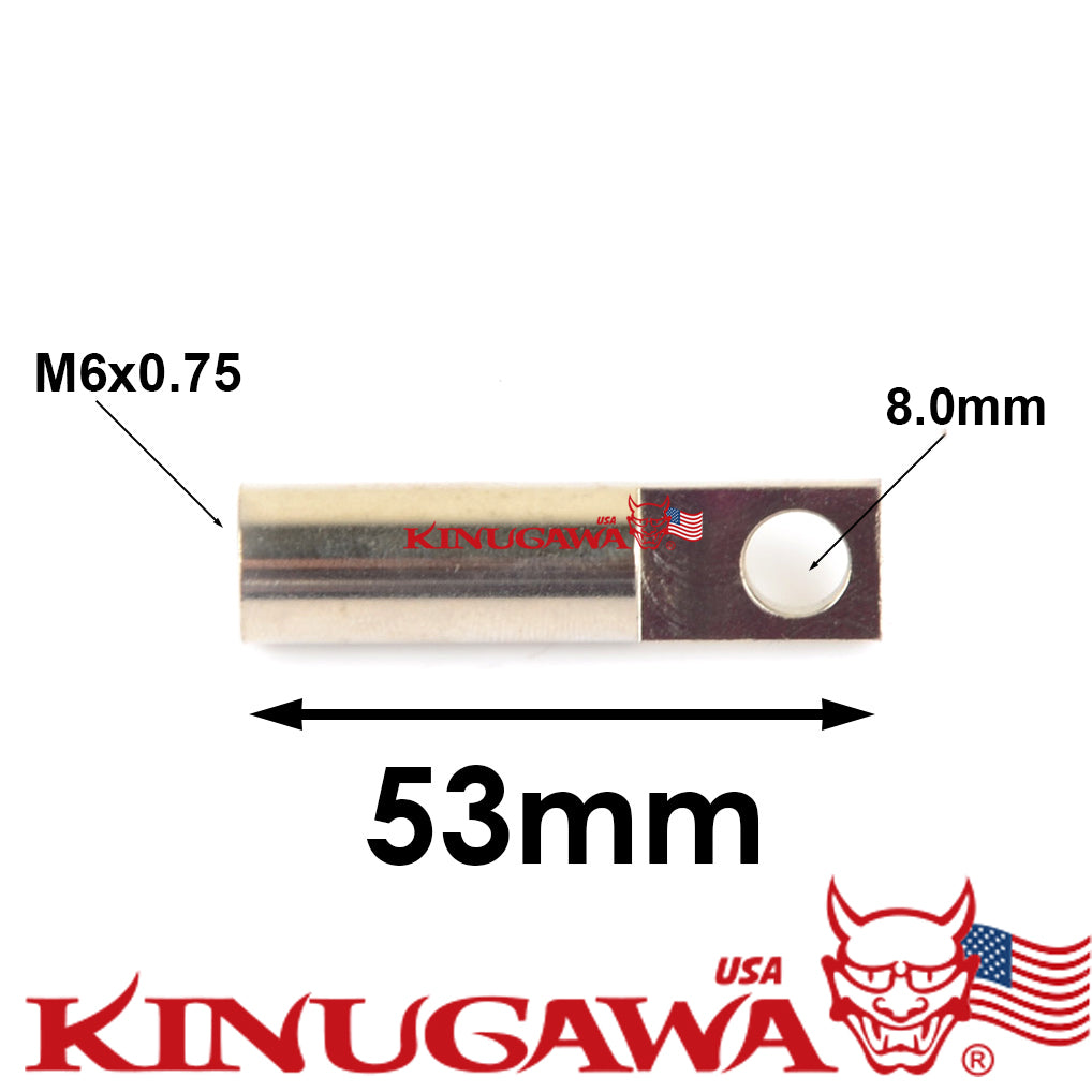 Turbo Internal Wastegate Actuator End Fitting M6x0.75mm thread 53mm/8.0mm hole