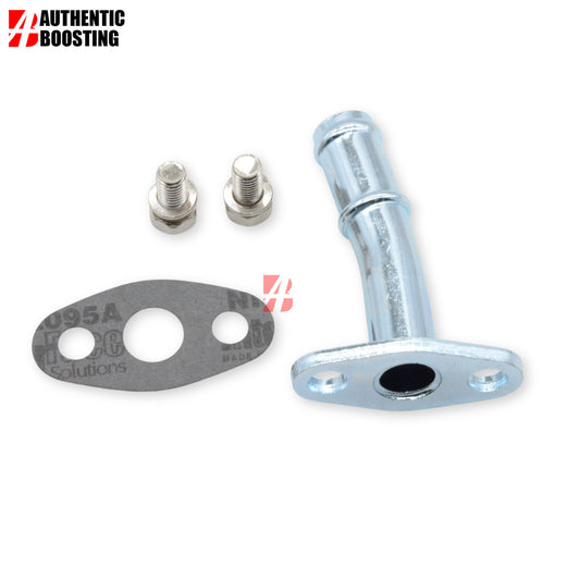 Turbo Oil Return Pipe Kit For Garrett GT25 GT28 GT30 GT35 16mm 5/8" side bent