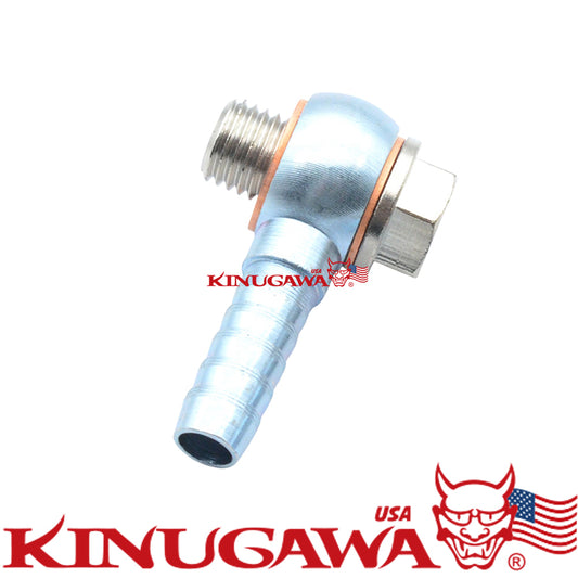 Kinugawa Turbo Water Banjo Fitting M12x1.25 to 5/16" (8mm) Hose Barb