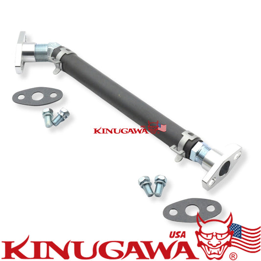 Turbo Oil Drain Hose Flexible Garrett G series G25 G30 G35 550 660 770 900 1050