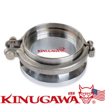 3" Turbine Housing V-band Flange Kit for TRUSTs TD06SL2 T67 Triangle 60mm bolt patterns