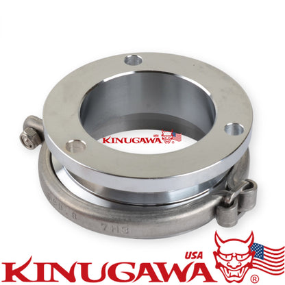 3" Turbine Housing V-band Flange Kit for TRUSTs TD06SL2 T67 Triangle 60mm bolt patterns