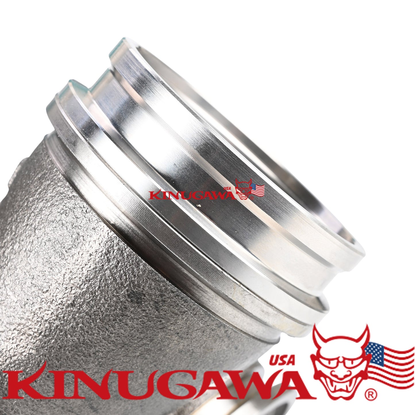 Stainless V-band Flange Kit for Garrett G series G25 G30 G35 660 770 900 1050 V-BAND