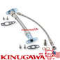 Turbo Oil & Drain Line Kit for 86~92 TOYOTA MA70 7M-GTE Supra w/ CT26 Turbo