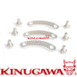 Turbo Lock Plate & Nut / CHRA to Turbine Fit Tial Stainless Housing / M6x1 Bolt