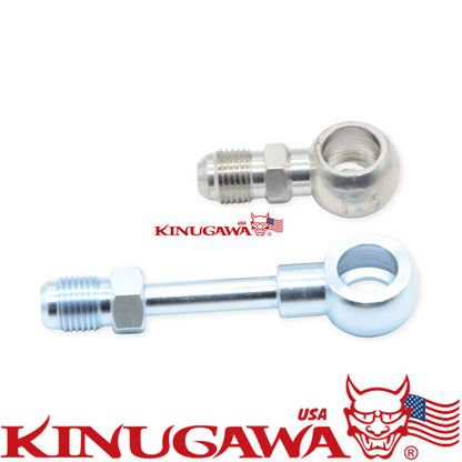 Turbo Banjo Adapter Fitting -6AN 6AN to M14 14mm 77.5mm long Neck