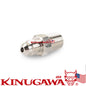 Adapter Fitting  1/8" NPT Male to -3 AN for T3/T4 & GT40-47 ( 1/8" tapped )