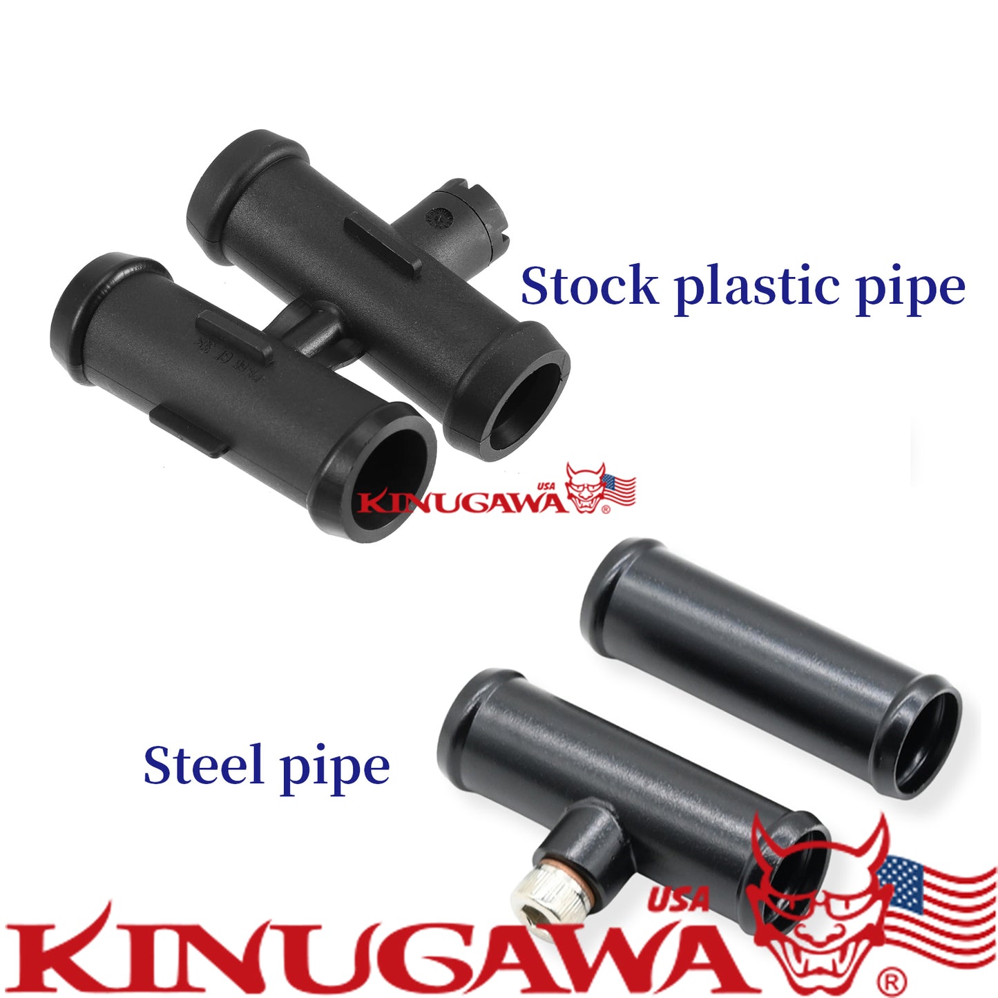 Steel Coolant Hose Connector Joint 7515494 17127515494 BMW MINI R50 R52