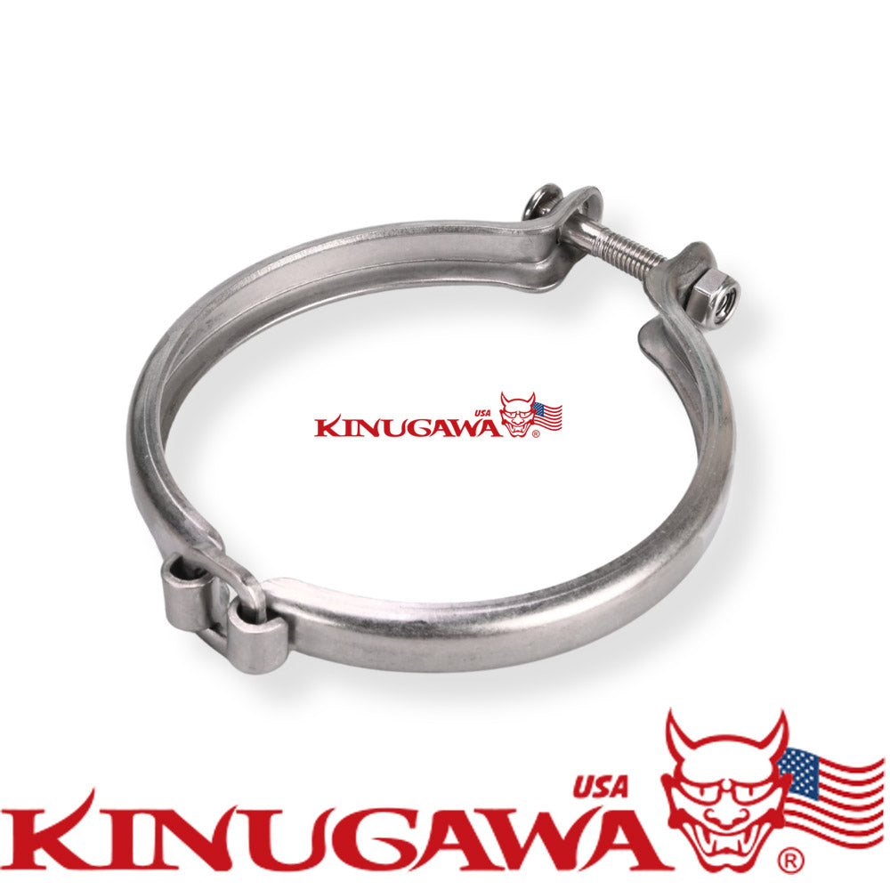 Kinugawa Turbocharger Turbine V-Clamp 115.5 mm Mitsubishi TD08 / HKS T51R Turbo