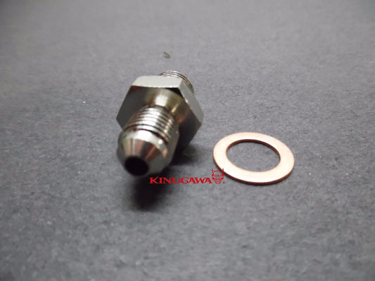 Adapter Fitting M10x1.5 w/1.0mm Hole for SUBARU IHI VF22 VF34 VF35 Turbo OilFeed