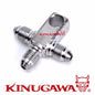 3 Way 3AN Tee Fitting Male JIC Splitter Lug Stainless 304 Brake / Turbo Oil Feed