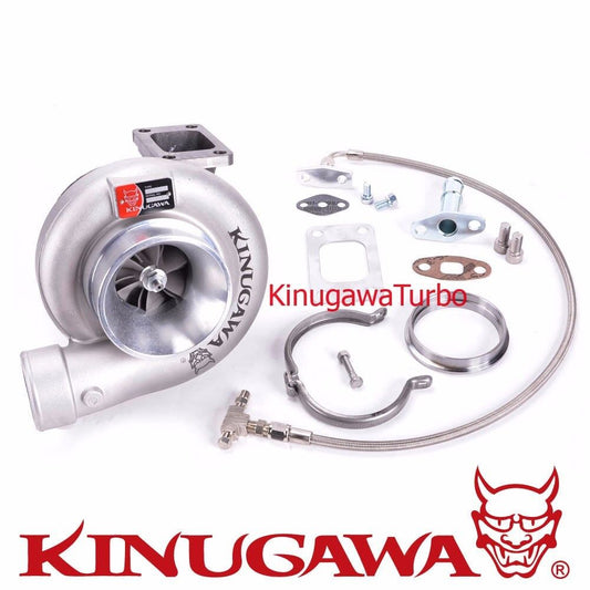 Kinugawa Billet Turbocharger 4" Non Anti-Surge T67-25G + 8cm A/R.64 T3 V-band