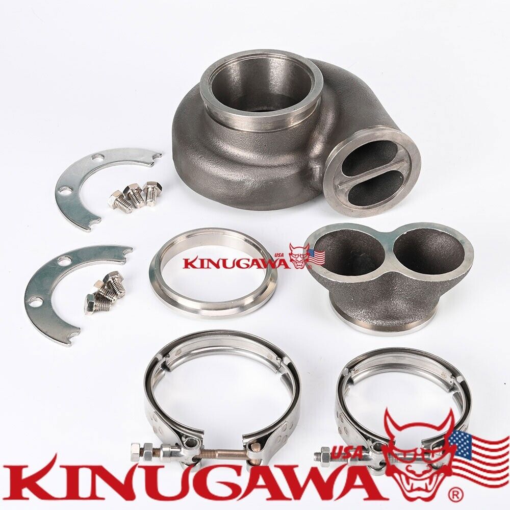 Twin scroll Turbo Turbine Housing Garrett  GT30R / GT3037 / GT3076 / GTX307 .61 