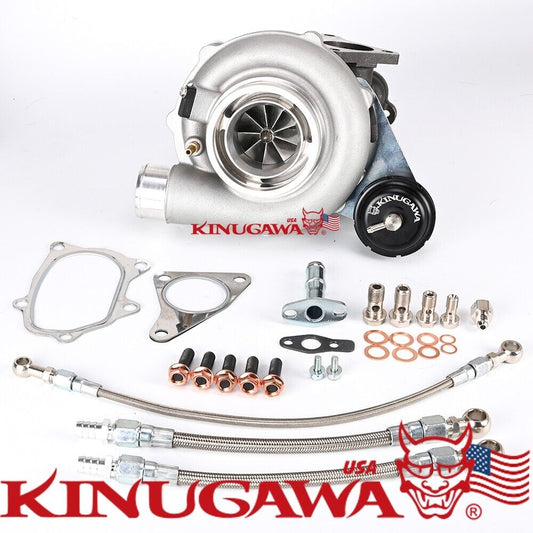Kinugawa Ball Bearing Turbo 4" GT30 1050 FOR SUBARU WRX STI 60/84Trim A/R .64