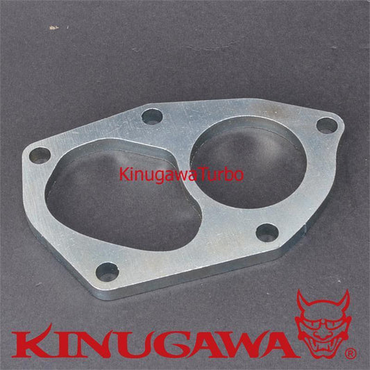 Kinugawa Turbo Outlet Flange FOR Mitsubishi EVO 8 9 Front Dump Pipe