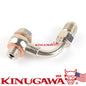 Turbo Banjo Bolt Kit -6AN 6AN to M16 16mm 90 Deg For Garrett T3 Turbo 