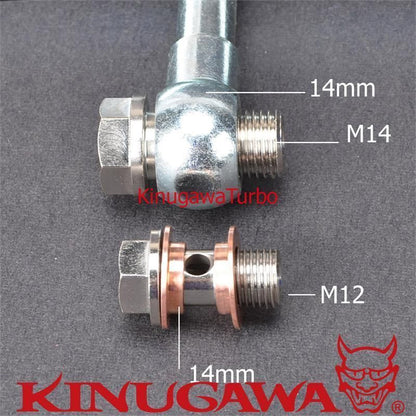 SAAB Turbo Water Line Banjo Bolt + Washer Adapter SAAB 9-3 9-5 GT17 To TD04HL