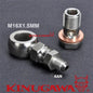 Turbo Coolant Banjo Bolt Kit M16x1.5 mm to -4AN Garrett T3 TB03 SAAB VOLVO