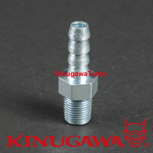 Forged Barb Hose Adapter Fitting 3/8 BSPT - 8.8mm Barb (Fit 5/16" Hose) C3-8