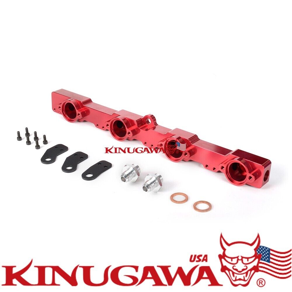 Aluminum High Flow Side Feed Fuel Rail Kit FOR Nissan S13 SR20DET engine