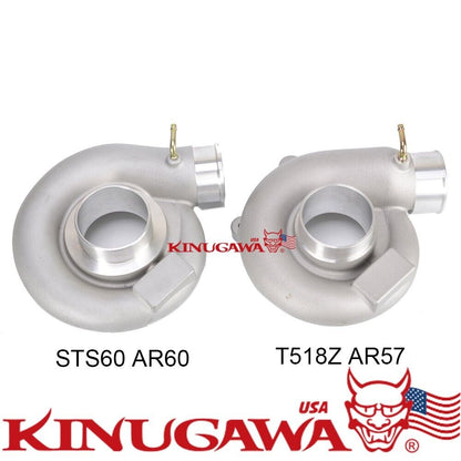 Kinugawa 2.4" Garrett A/R .60 GTX3076R  Gen2 Turbo Compressor Housing For Subaru