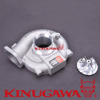 Kinugawa Turbo Compressor Housing 4G63T Mitsubishi EVO 9 20G w/ Billet Wheel 6+6