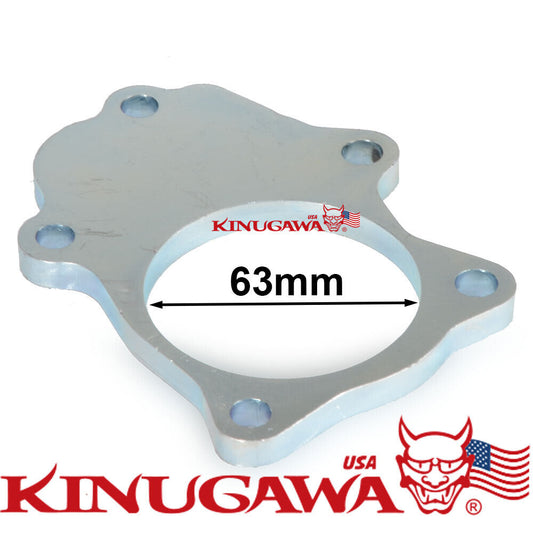 Turbo Outlet Flange kit for SUBARU EJ20 EJ25 Impreza STI WRX 63mm hole