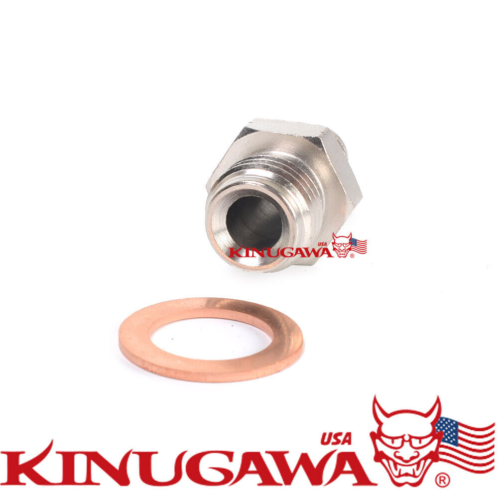 4AN Oil feed engine side adapter for Toyota Starlet Glanza EP82 EP91 4E-FTE