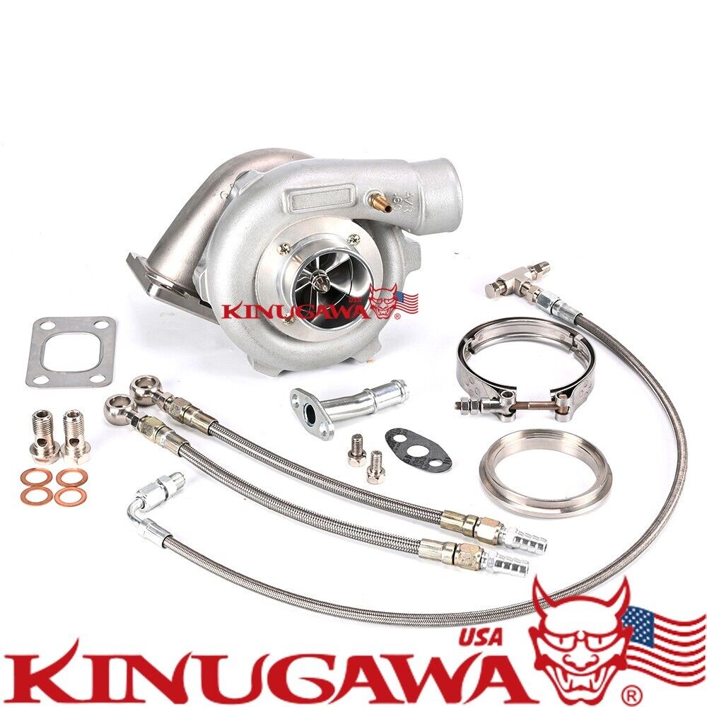 Kinugawa Turbo 2.4" GT3071R HKS GT2835 w/ 11+0 Billet Wheel & T25 V-Band
