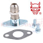 Turbo Oil Return Flange Kit TOYOTA 1JZ-GTE Block Side - 12AN