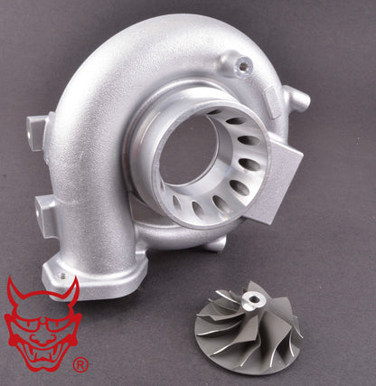 Kinugawa Turbo Compressor Housing 3" Anti Surge + 20G wheel  4G63T EVO 9 Upgrade